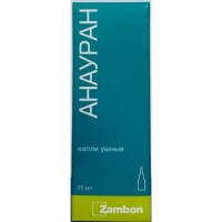 Anauran® Ear Drops, 25 ml (Lidocaine + Neomycin + Polymyxin B)