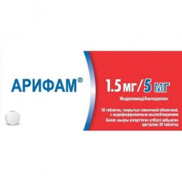 Arif 1.5 mg / 5 mg (30 film-coated tablets) with modified release