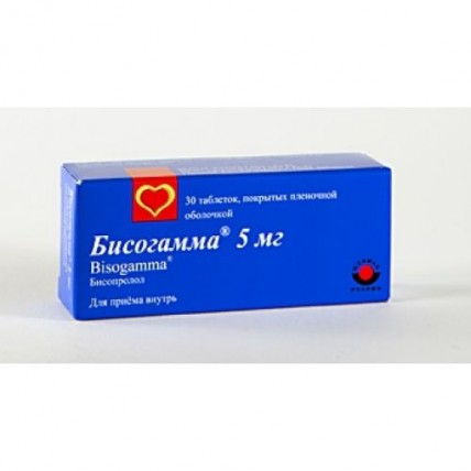 Bisogamma 30s 5 mg film-coated tablets