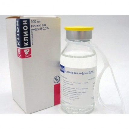 Clione 0.5% 100 ml infusion solution (vial)