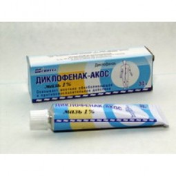 Diclofenac-Akos 1% 30g ointment tube