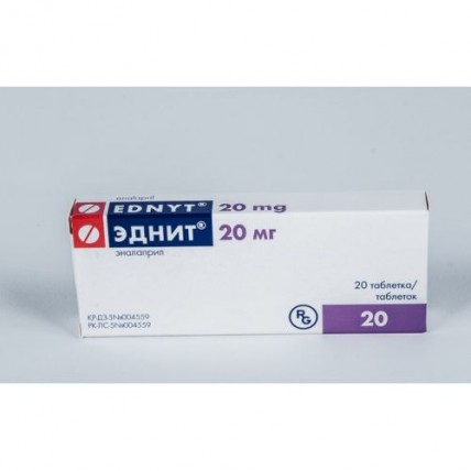 Ednit 20 mg (20 tablets)