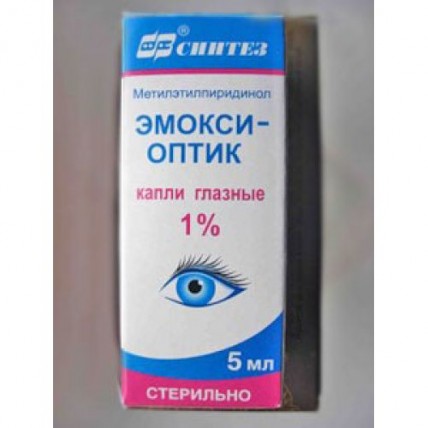Emoxy-Optic (Emoxipine) Eye Drops 1%, 5 ml