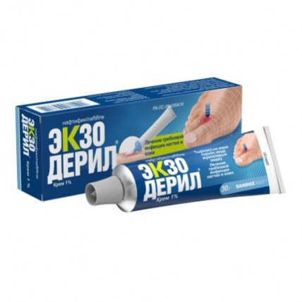 Exoderil® (Naftifine) 1% cream, 30g