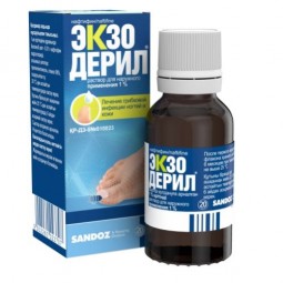 Exoderil® (Naftifine) 1%, 20 ml solution (external application)