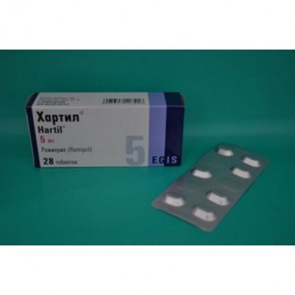 Hartil® (Ramipril) 5 mg (28 tablets)