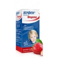 Ibufen D forte 200 mg / 5 ml 40 ml of oral suspension with strawberry flavor
