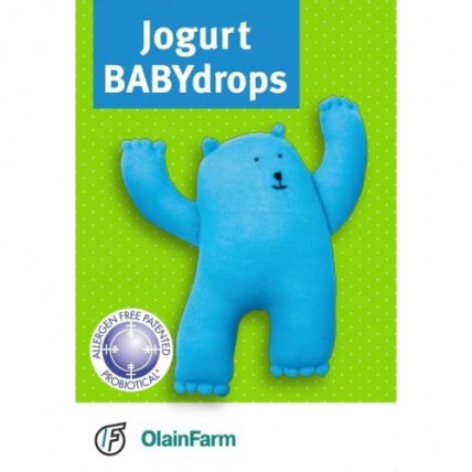 Jogurt Babydrops for infants and children of 10 ml drops in the vial with a pipette