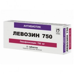 Levozin 750 mg (5 tablets)