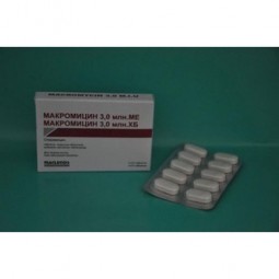 Makromitsin 3 Mill. 10s IU coated tablets