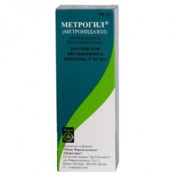 Metrogil 5 mg / ml, 100 ml infusion solution