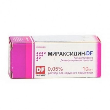 Miraksidin-DF 0,05% 50 ml solution for external use in vial