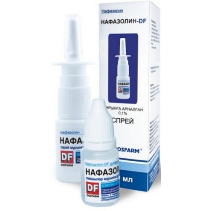 Naphazoline-DF 0,1% 10ml nasal drops
