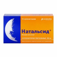 Natalsid® (Sodium Alginate) 250 mg x 10 Suppository