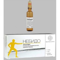 Nebido 250 mg / ml 4 ml intramuscular injection