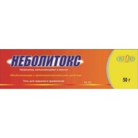 Nebolitoks 50g of gel for topical application