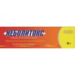 Nebolitoks 50g of gel for topical application