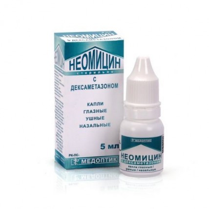 Neomycin + Dexamethasone Eye, Ear and Nose Drops (5 ml)