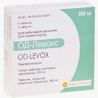 OD-LeVox 5's 500 mg film-coated tablets