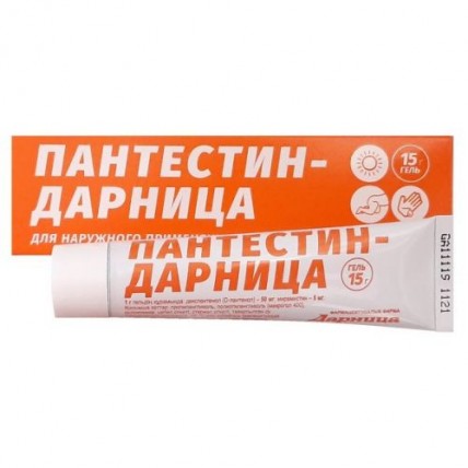 Pantestin-Darnitsya 15g gel tube