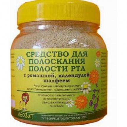 Mouth & Throat Rinse with Camomile, Calendula, Sage 250 g