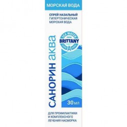 Sanorin Aqua Seawater 30 ml nasal spray