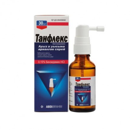 Tanfleks 0.15% 30 ml spray