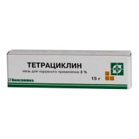 Tetracycline 3% 15g ointment tube