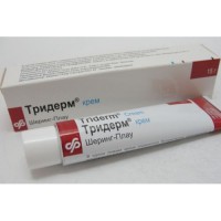 Triderm 15g of cream in a tube