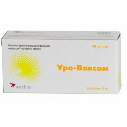 Uro-Vaxom 6 mg (30 capsules)