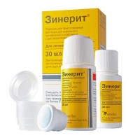 Zinerit powder for 30 ml of the solution (the external application)