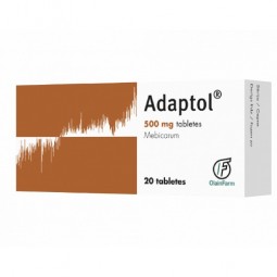Adaptol® (Adaptolum, Mebicarum) 500 mg, 20 tablets