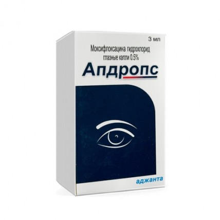 Apdrops (Moxifloxacin) Eye Drops 0.5%, 5 ml