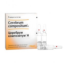 Cerebrum Compositum® N Homeopathic 2.2 ml x 5 vials