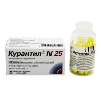 Curantil® (Dipyridamole) 25 mg, 120 tablets