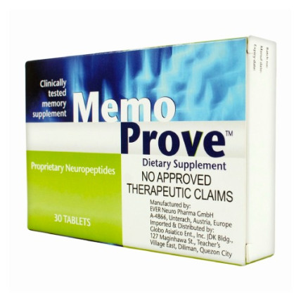MemoProve® (N-PEP-12™) 425 mg, 30 tablets