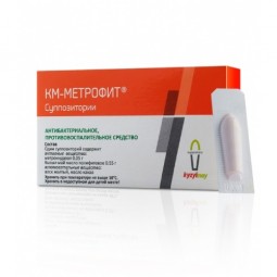 KM-Metrofit® (Metronidazole + Polyphyte Oil) 10 rectal/vaginal suppositories