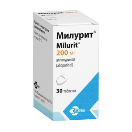 Milurit® (Allopurinol) 100 mg / 150 mg / 200 mg