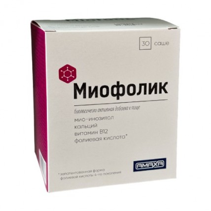 Miofolic® (Myo-Inositol, Folic Acid, Vit. B12) 30 Sachets