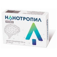 Nanotropil® Novo (Fonturacetam) 100 mg, 30 tablets