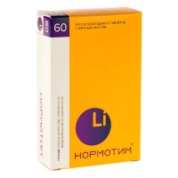 NORMOTIM® (Lithium, Vit. B6, B1, C) 60 tablets