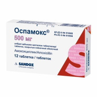 Ospamox® (Amoxicillin) 500 / 1000 mg tablets