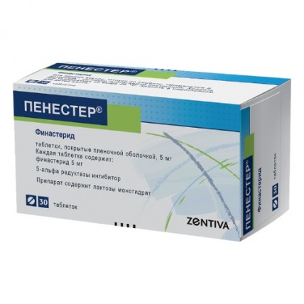 Penester® (Finasteride) 5 mg, 30 tablets