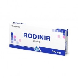 RODINIR (Cefdinir) 300 mg, 10 capsules