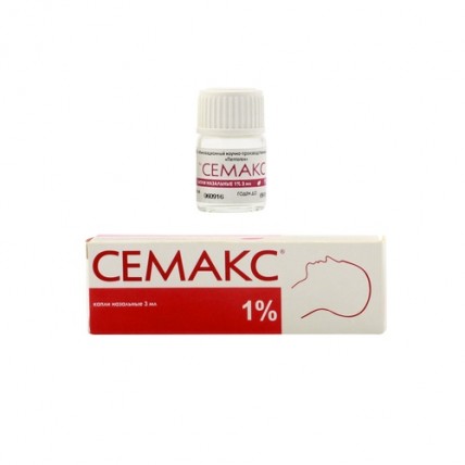 SEMAX® Nasal Drops (0,1%, 1%) 3 ml Vial