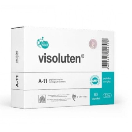 VISOLUTEN® (Eye Peptide Complex) 60 capsules VISOLUTEN® (Eye Peptide Complex) 60 capsules