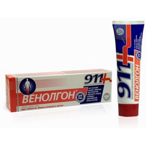 911 series Venolgon 100 ml of gel for legs