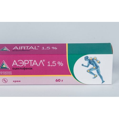 Aertal® 1.5% cream 60 g