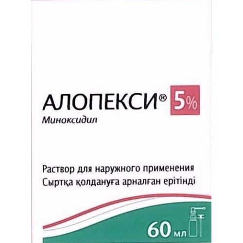 Alopeksi 60 ml of 5% topical solution in vial