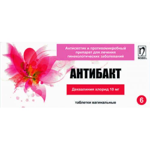 Antibakt 10 mg vaginal (6 tablets)